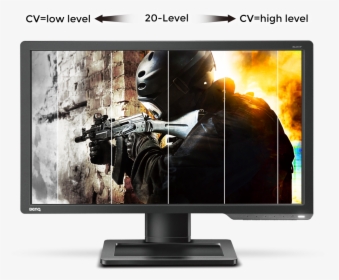Old Computer Monitor Png - Benq Zowie 144hz, Transparent Png, Free Download