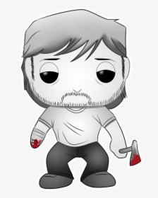 Rick Grimes Funko Animation, HD Png Download, Free Download