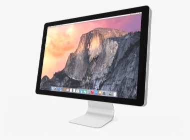Apple Mac - Apple Monitor Hd, HD Png Download, Free Download