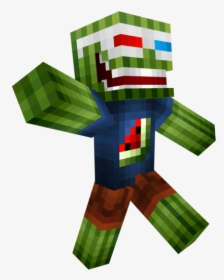 Cool Melon Minecraft Skin, HD Png Download, Free Download