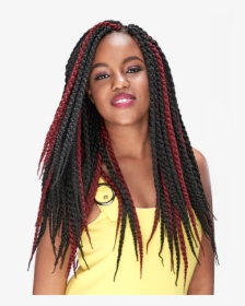 4d Box Braids For That Gorgeous Look - Darling Crochet Braids, HD Png Download, Free Download