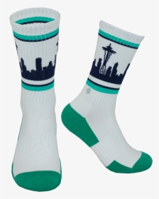 Seattle Skyline Socks - Sock, HD Png Download, Free Download