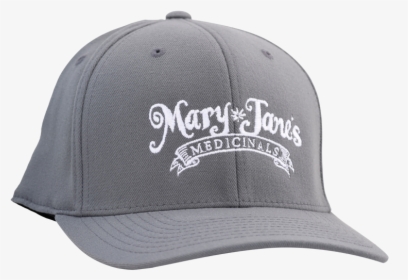 Mary Jane"s Medicinals Flex Fit Grey - Baseball Cap, HD Png Download, Free Download