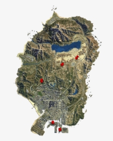 Peyote Gta V Hd - Gta 5 Map Png, Transparent Png, Free Download