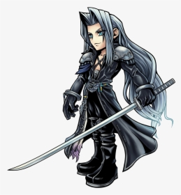 Sephiroth Png Free Image Download - Final Fantasy Opera Omnia Stickers, Transparent Png, Free Download