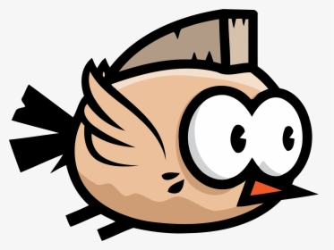Flying Bird 9 Clip Arts - Flappy Bird Image Png, Transparent Png, Free Download