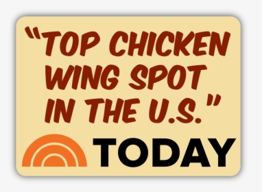 Top Chicken Wing Spot In The U - Illustration, HD Png Download, Free Download
