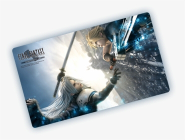 Final Fantasy Tcg Playmat Cloud Sephiroth, HD Png Download, Free Download