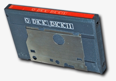 Digital Compact Cassette Rear - Dcc Cassette, HD Png Download, Free Download