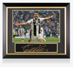 Football Memorabilia Cristiano Ronaldo Juventus Neymar - Gareth Bale Signature Png, Transparent Png, Free Download