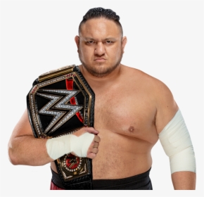 Wwe Samoa Joe Wwe Champion, HD Png Download, Free Download