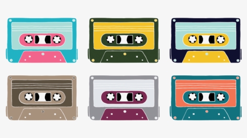 Clip Art Cassette Vector, HD Png Download, Free Download