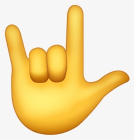 Rock Hand Emoji, HD Png Download, Free Download