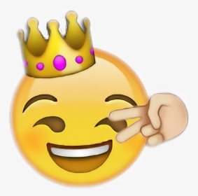 #queen #king #peace #emoji - Whatsapp Emoji Iphone, HD Png Download, Free Download