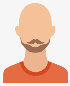Angry Bald Man - Bald Man Head Clipart, HD Png Download, Free Download
