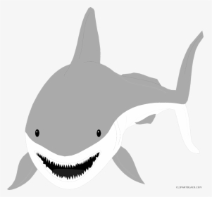 Shark Clipart Great White Shark - Transparent Background Great White Shark Clipart, HD Png Download, Free Download