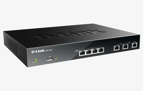 Unified Services Router 4 X Gigabit Lan, 2 X Gigabit - D Link Dwa, HD Png Download, Free Download