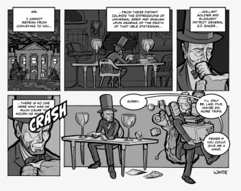 Lincoln's Reconstruction Plan Comic Strip, HD Png Download, Free Download