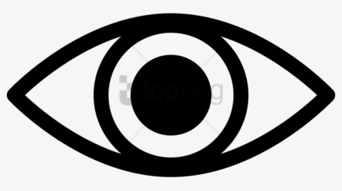 Free Png Eye Minimalist Png Image With Transparent - Impression Icon Png, Png Download, Free Download
