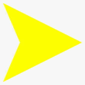 Transparent Arrow Head Png - Yellow Right Arrow Icon, Png Download, Free Download
