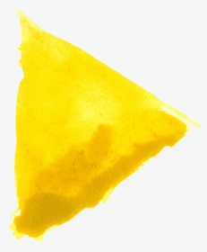 Transparent Yellow Triangle Png - Arrow Watercolor Icon Png, Png Download, Free Download