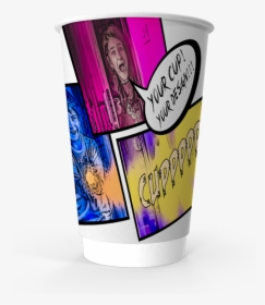 Double Wall Paper Cup 16oz - Cup, HD Png Download, Free Download