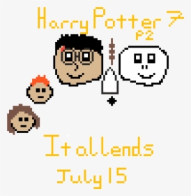 Harry Potter And The Deathly Hallows Part 2 Poster - Cartoon, HD Png Download, Free Download