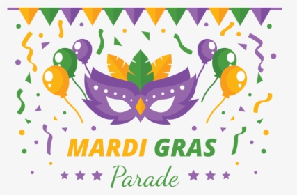 Town Of Ball Mardi Gras Parade - Illustration, HD Png Download, Free Download