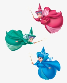 Princess Aurora Disney Fairies Thistletwit The Sleeping - Sleeping Beauty Fairies Png, Transparent Png, Free Download