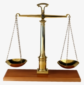 Balance Scale Png - Weighing Scale Of Justice, Transparent Png, Free Download