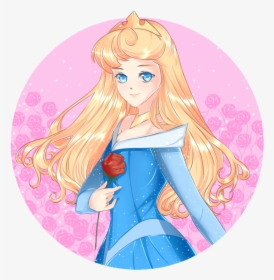 Barbie Doll Cartoon Fairy - Aurora Sleeping Beauty Disney Princess Anime, HD Png Download, Free Download