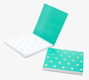 Shimmer Teal - Sticky Notes - Polka Dot Sticky Notes, HD Png Download, Free Download