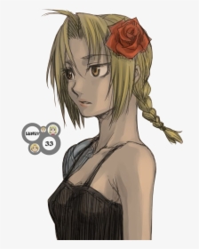 Edward Elric Hairstyle - Female Edward Elric Fanart, HD Png Download, Free Download