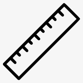 Scale Ruler Png - Ruler Clipart Black And White, Transparent Png, Free Download