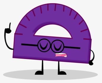 Purple Protractor Clipart , Png Download - Protractor Clip Art, Transparent Png, Free Download