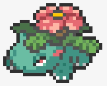 Pixel Art Pokemon Venusaur , Png Download - Pokemon Pixel Art Venusaur, Transparent Png, Free Download