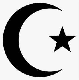 Hd Moon Star Islam - Star And Crescent Png, Transparent Png, Free Download