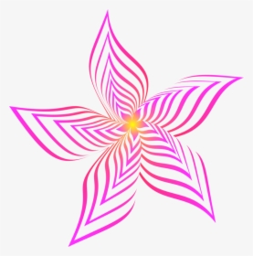 Symmetry,petal,violet - Abstract Flower White Png, Transparent Png, Free Download