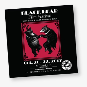 Black Bear 20s Themes Flyer - Black Bear Film Festival Poster, HD Png Download, Free Download