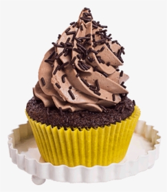 Cupcake Chocolate - Png Cupcake De Chocolate, Transparent Png, Free Download