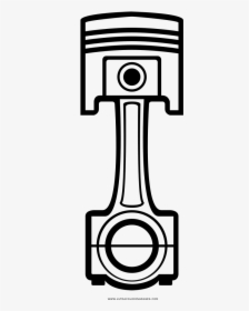 Collection Of Free Piston Drawing Illustration Download - Piston Clipart Png, Transparent Png, Free Download