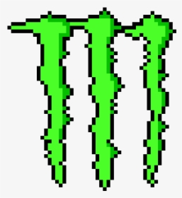 Monster Energy Pixel Art, HD Png Download, Free Download