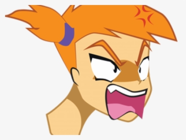 Transparent Mad Face Png - Draw Boy Anime Angry, Png Download, Free Download