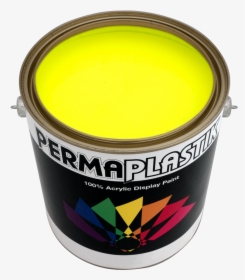 4 L Permaplastik Glow Yellow Web - Acrylic Paint, HD Png Download, Free Download