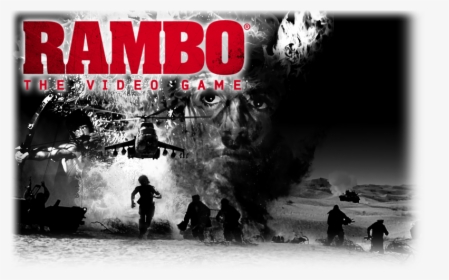 Rambo® The Video Game - Releasing Poster Video Game, HD Png Download, Free Download