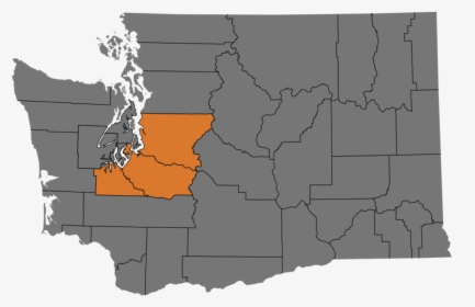 Rambo Total Pest Control Territory Map - Washington State Silhouette Png, Transparent Png, Free Download