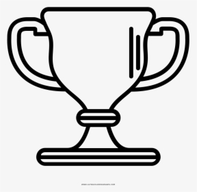 Trophy Drawing , Png Download - Dibujos De Trofeos Para Colorear, Transparent Png, Free Download