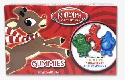 Rudolph The Red Nosed Reindeer Fruit Gummies, HD Png Download, Free Download