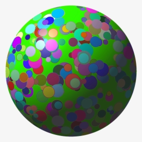 Confetti Sylvester Carnival Ball Transparent Image - Confetti, HD Png Download, Free Download