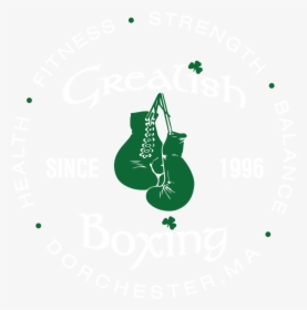 White And Green Logo - Green Boxing Png, Transparent Png, Free Download